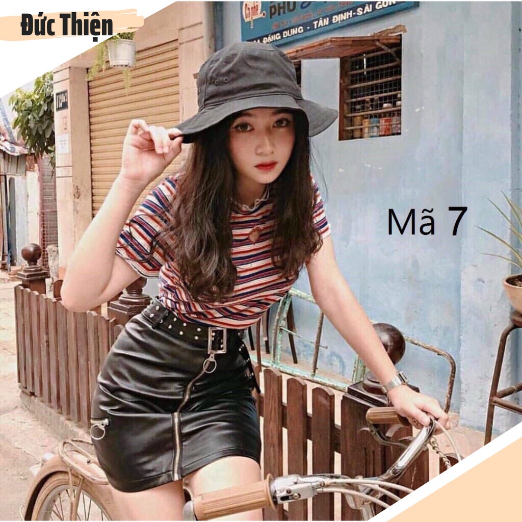 Áo Nữ, Áo Croptop Ngắn Tay Ôm Body Out Siêu Sành Điệu UCC4F5CT28 - Thời Trang Đức Thiện