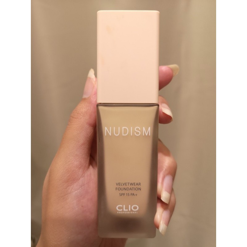 [SALE 60%] KEM NỀN Clio Nudism Velvet Wear foundation | BigBuy360 - bigbuy360.vn