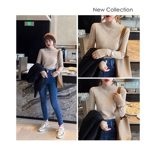 MS403 Áo len tăm lông cừu siêu mềm cổ 3p