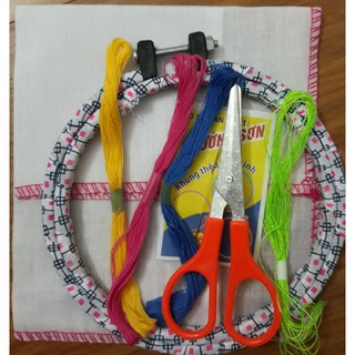 BỘ KHUNG THÊU HỌC SINH KHUNG THÊU LEN