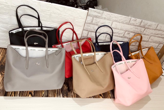 Komokimi Túi tote Đeo Vai Nhập Khẩu - LCOS JOLIE Cao Cấp Màu Trơn Cho Nữ