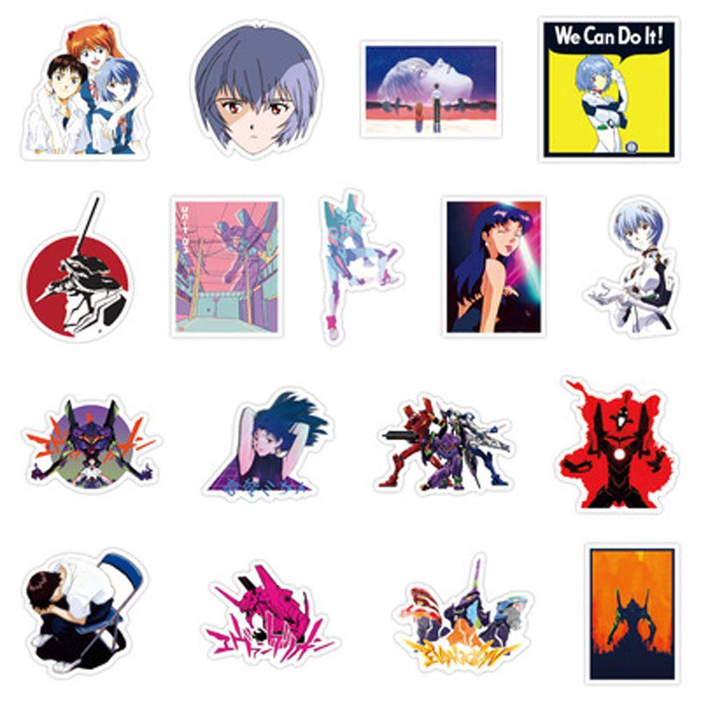 Miếng Dán Trang Trí Điện Thoại / Guitar / Laptop / Ván Trượt Chống Thấm Nước Họa Tiết Anime QUINTON Graffiti