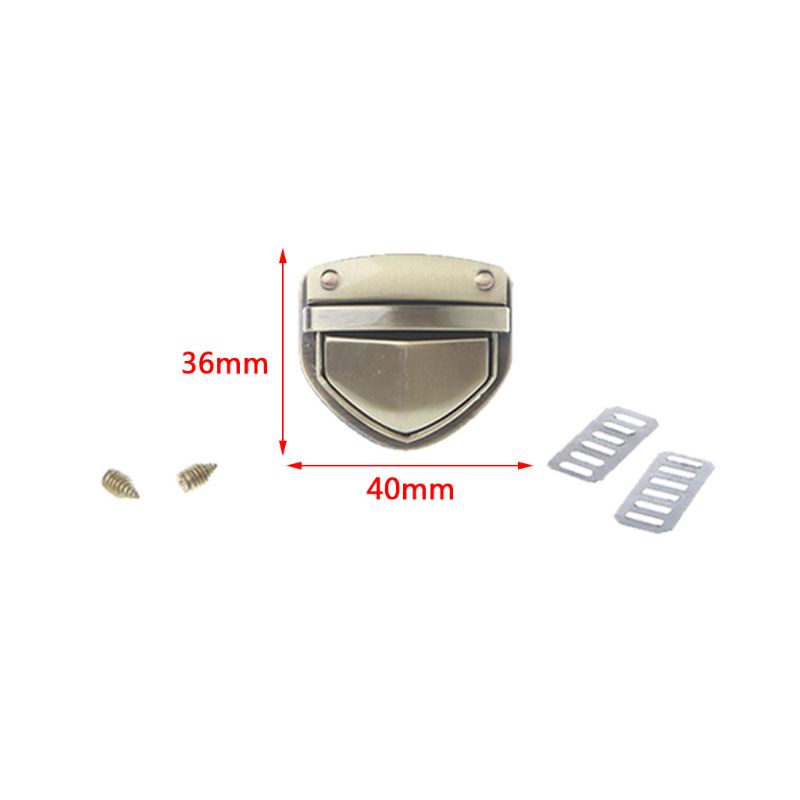 Khóa Vặn Xoắn Bằng Kim Loại Dành Cho Túi Xách DIY