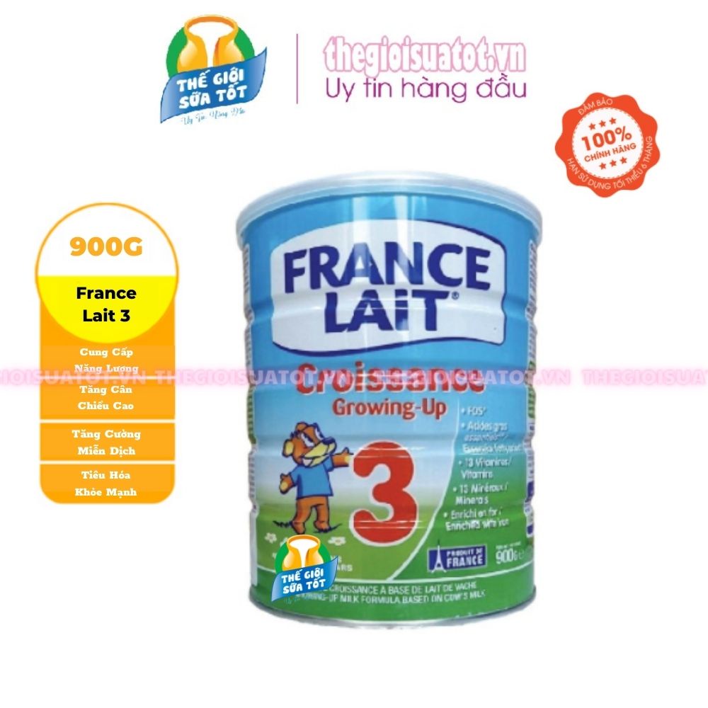 Sữa bột France Lait số 3 Bổ sung dinh dưỡng cần thiết cho trẻ từ 1 thumbnail