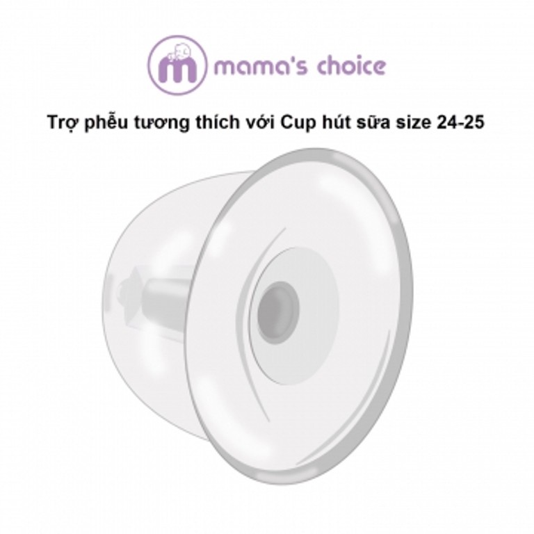 Trợ Phễu Silicone Mama's Choice NewFit - Tương thích với Spectra, Avent, Unimom, Real Bubee, Rozabi, Cimilre