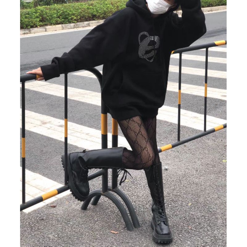 (HÀNG CÓ SẴN - ẢNH THẬT FEEDBACK) PLATFORM HOLO ZIP BOOTS - BOOTS CỔ CAO ĐAN DÂY KÉO KHÓA ĐẾ 5CM | BigBuy360 - bigbuy360.vn