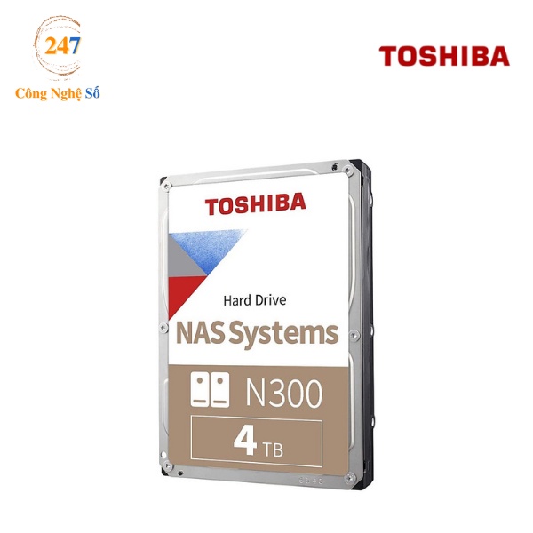 Ổ cứng HDD TOSHIBA NAS N300 4TB HDWG440UZSVA