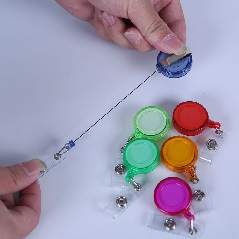 Dây đeo thẻ ID/thẻ tên hình tròn có thể thu gọn kích thước 29.13''