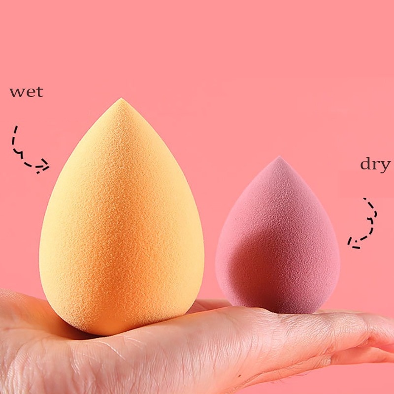 Set 3 Mút Trang Điểm Mềm Mại Hình Nấm Không Thấm Hút Mồ Hôi