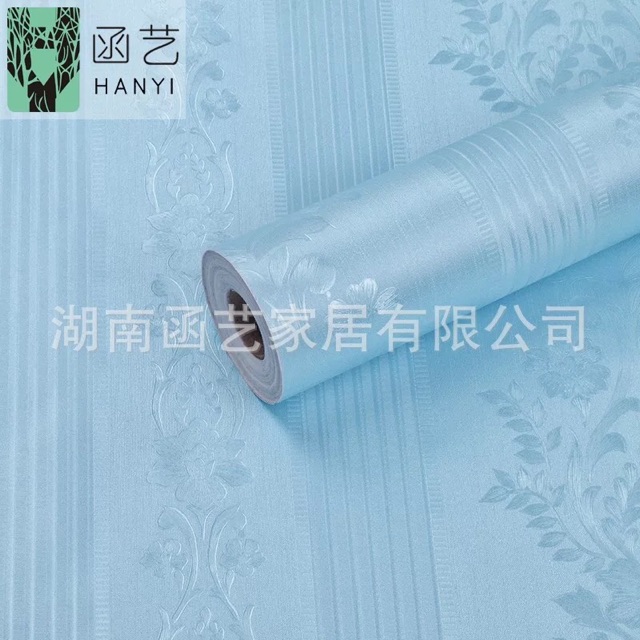 10 m decal dán tường hoa văn bạc châu âu keo sẵn khổ 45 cm