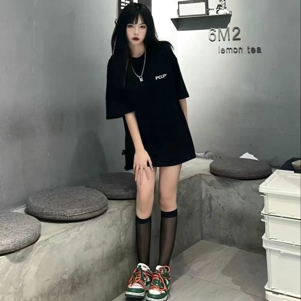 Áo Thun 100% cotton Ngắn Tay Thời Trang Mùa Hè Hàn Quốc Dành Cho Nữ