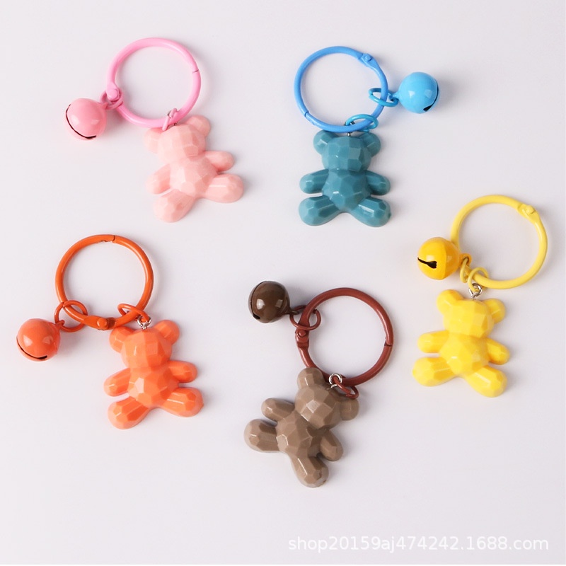 Móc Chìa Khóa Hình Gấu Hoạt Hình Đáng Yêu