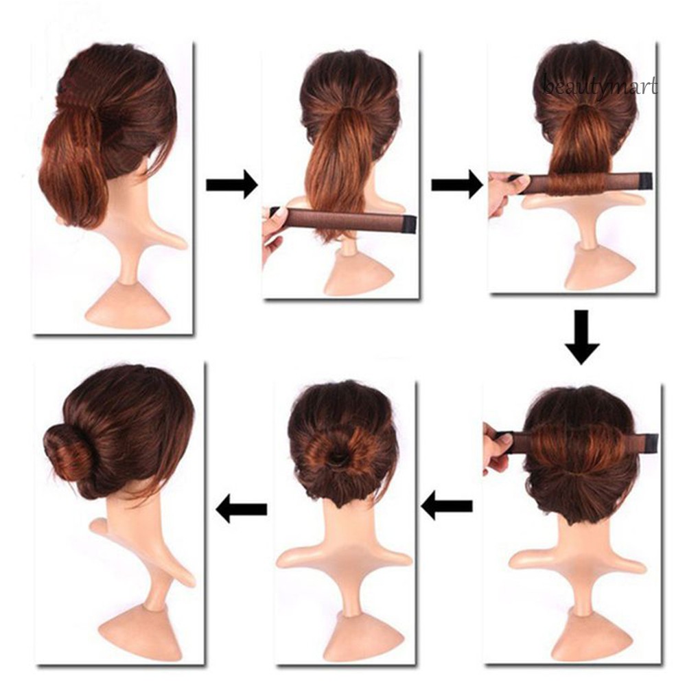 [Hàng mới về] Kẹp hỗ trợ búi tóc củ tỏi tiện dụng cho nữ