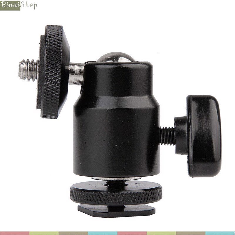 Khớp Nối 360° Ball Head Mini 1/4 Inch Cho Tripod Hỗ Trợ Quay Phim Chụp Hình OEM Z