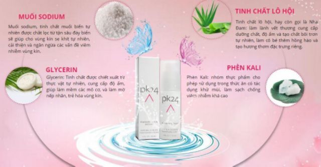 Gel PK24 Làm hồng và Se khít suốt 24 giờ