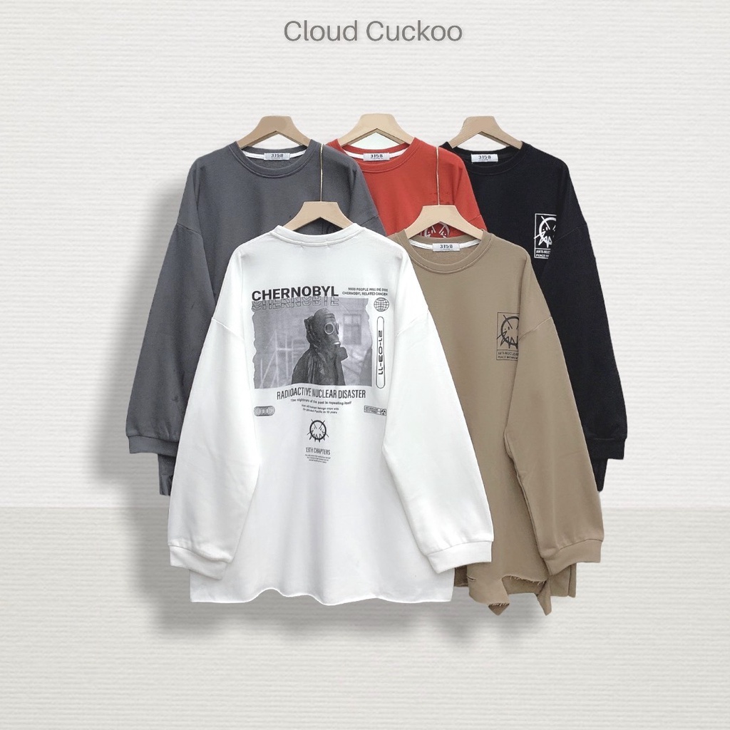 Áo Nỉ Chui Đầu Sweater Hoodies In Hình Chất Nỉ Da Cá Cao Cấp Vạt Rách - Mã Số: P5465
