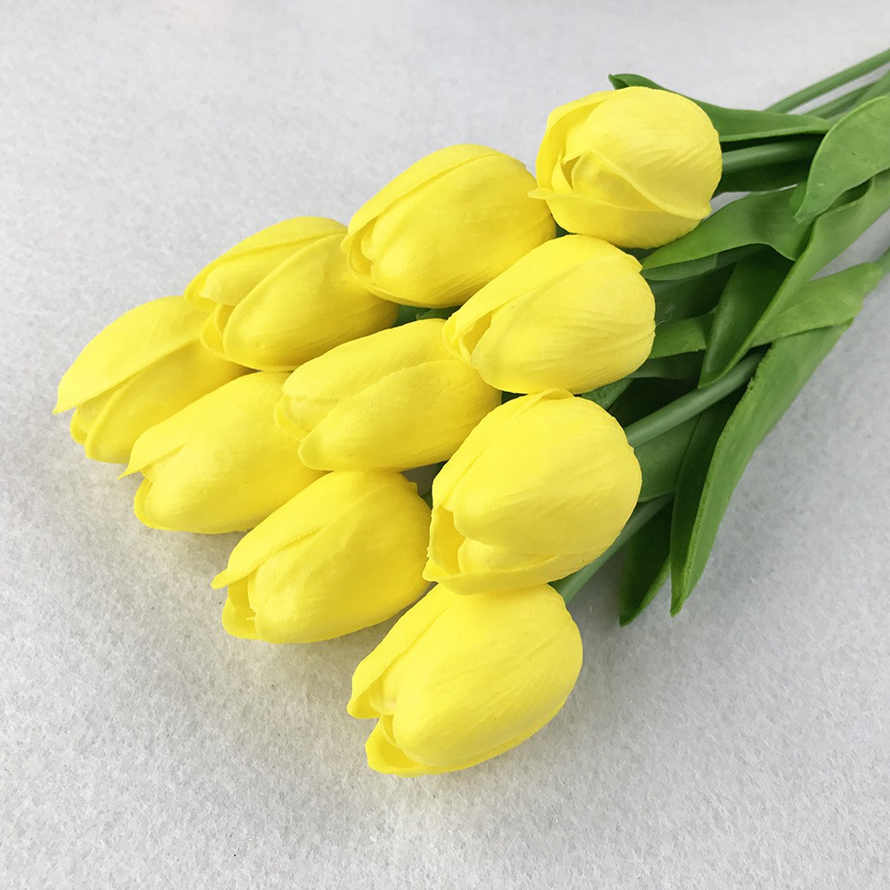 Hoa giả _ Hoa Tulip Silicon siêu đẹp