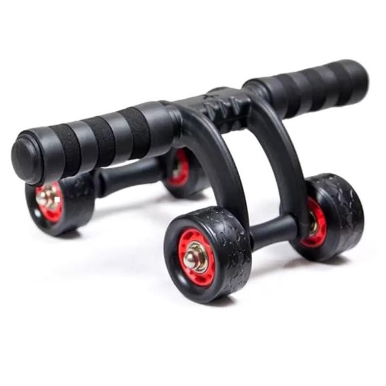 Con Lăn 4 Bánh Tập Cơ Bụng Ab Roller - Hàng Chính Hãng