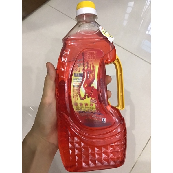 Dầu Cát Tường Lưu Ly đỏ chai 0,5 lít an toàn không mùi không khói