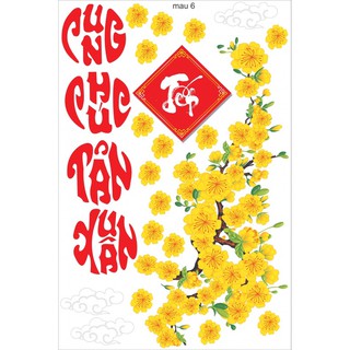 Decal trang trí tết