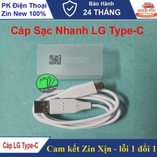 Cáp sạc nhanh lg type-c dành cho lg v20,v30,v40,g5,g6,g7,g8