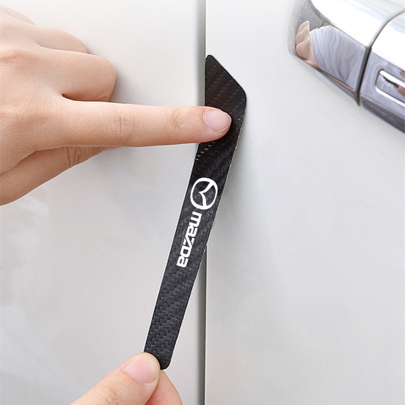Miếng Dán Trang Trí Tay Nắm Cửa Xe Hơi Mazda2 Mazda3 Mazda6 Mazda CX5 CX7 CX3 CX9 CX30 Bằng Sợi Carbon