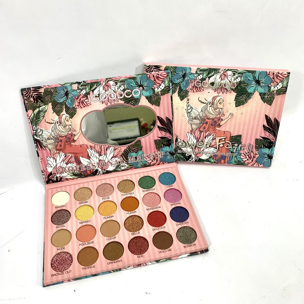 Bảng Màu Mắt Trang Điểm Flower Fairy 24 Màu, Dễ Phối Màu Theo Xu Hướng, Sử Dụng Hiệu Quả Makeup Mắt Chuyên Nghiệp