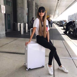Quần legging dài thêu aber