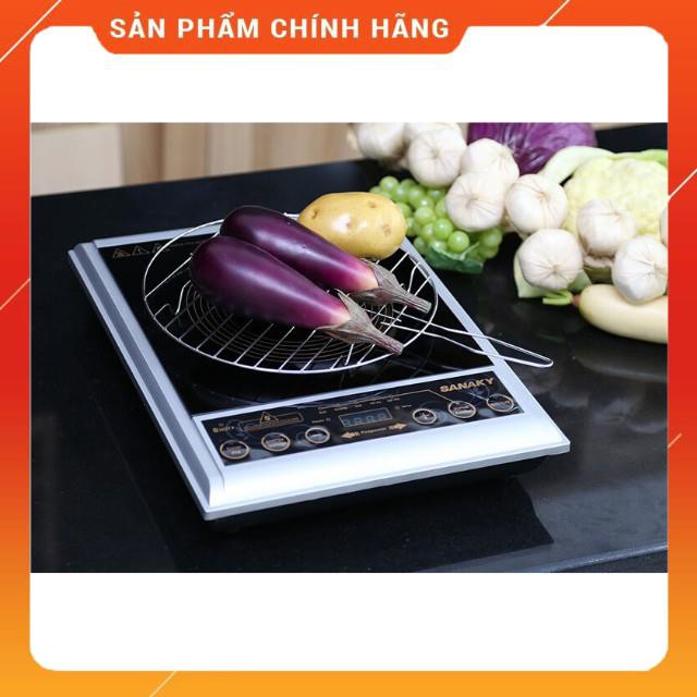 Bếp Hồng Ngoại SANAKY, Mặt Bếp Bằng Kính Chịu Lực, Chịu Nhiệt - Có Chức Năng Hẹn Giờ Tiện Dụng, Bảo Hành 12 Tháng