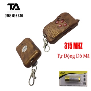 ( Tự Học Lệnh ) Điều khiển cửa cuốn 315 MHZ Tự học lệnh - remote cửa cuốn tự học lệnh 315 mhz