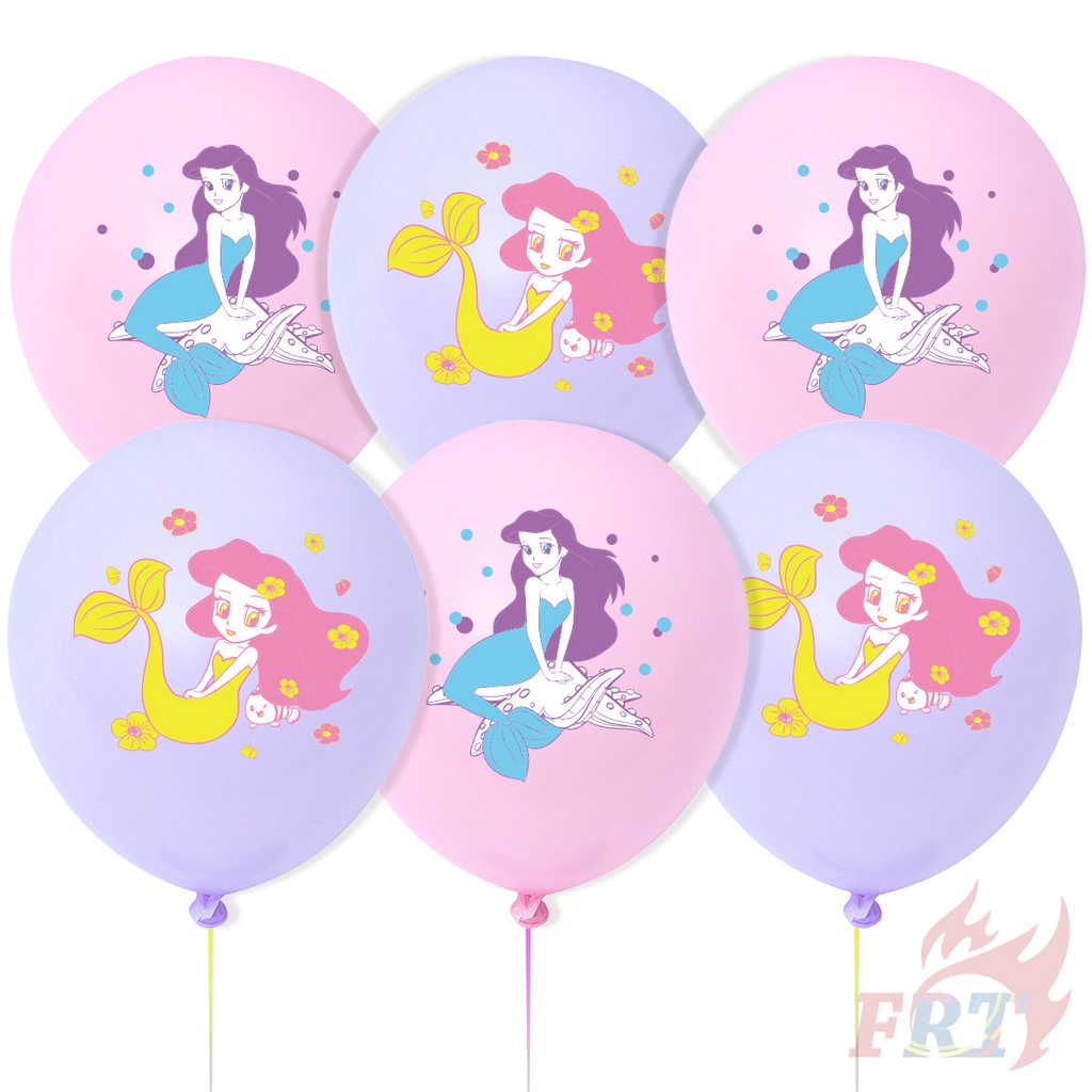 ♦ Trang Trí Tiệc - Bong Bóng ♦ 1 Bong Bóng Latex 12 Inch Hình Nàng Tiên Cá Trang Trí Tiệc Sinh Nhật