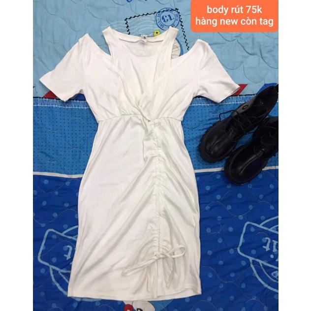 đầm body trắng