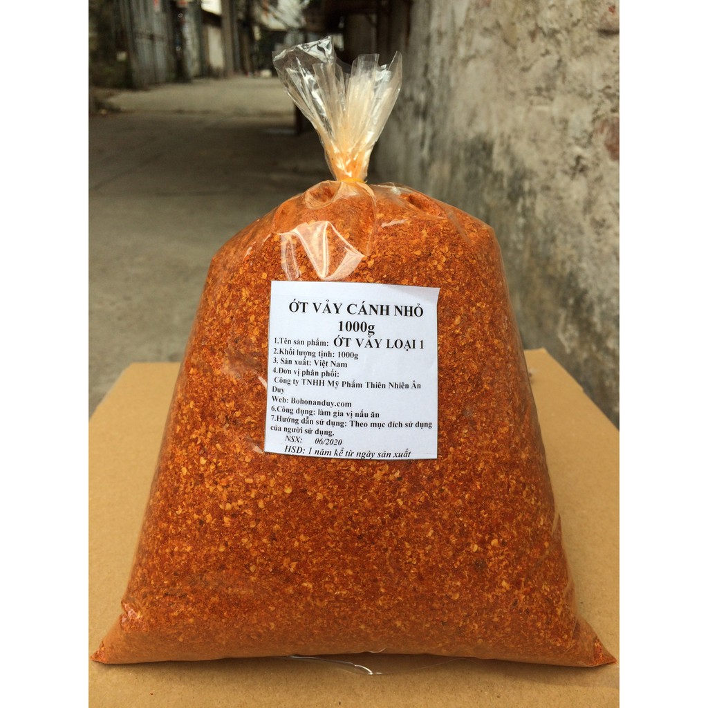 ỚT VẢY CÁNH NHỎ SIÊU CAY LÀM KIM CHI 100g