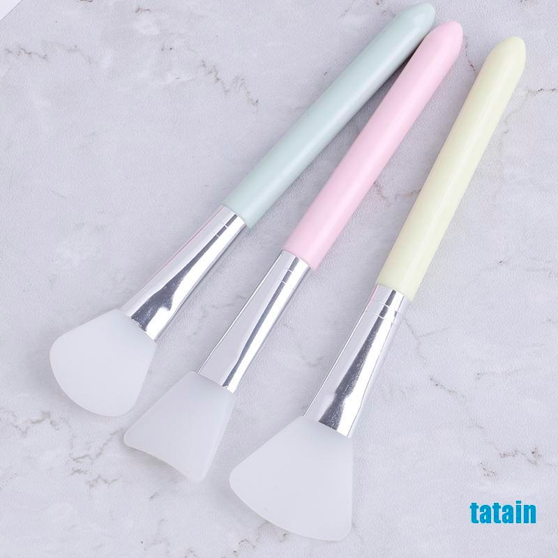 [Hàng mới về] Cọ trang điểm đầu phẳng bằng silicone tiện dụng