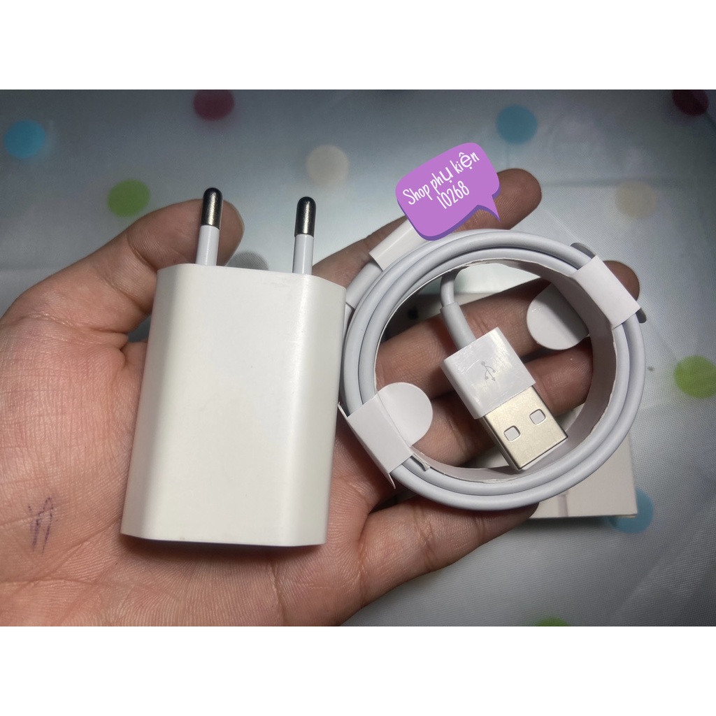 Bộ Sạc IP7/8/X/Xs Max-Bảo Hành 06 Tháng Lỗi 1 Đổi 1