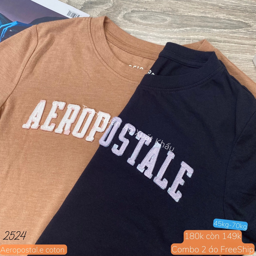 ÁO AEROPOSTALE CHỮ NỔI TRÂNF21