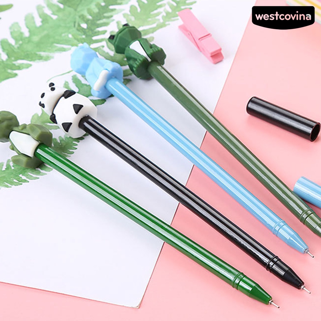 [Hot]✍Set 5 Bút Mực Gel Hình Động Vật Dễ Thương
