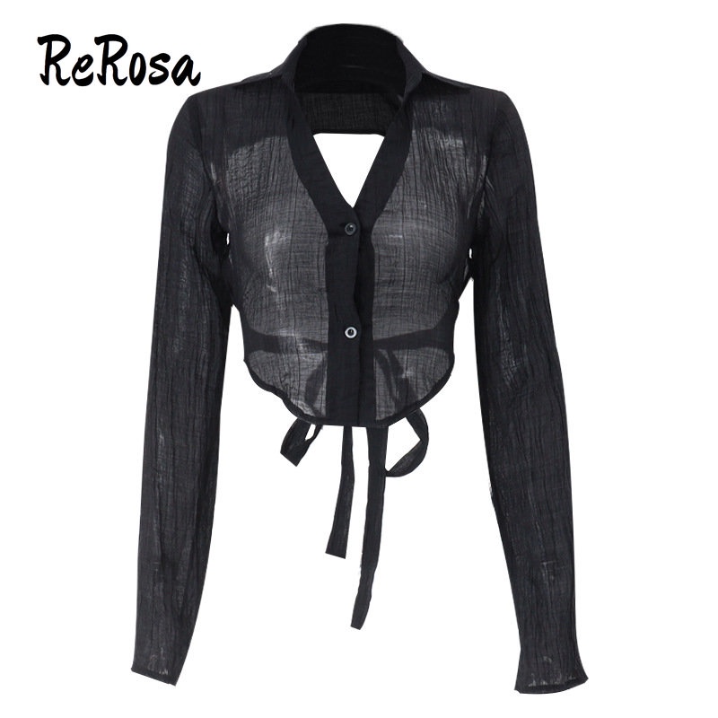 Áo Khoác Cardigan Dài Tay Cổ V Hở Lưng Phối Nút Thời Trang Cho Nữ