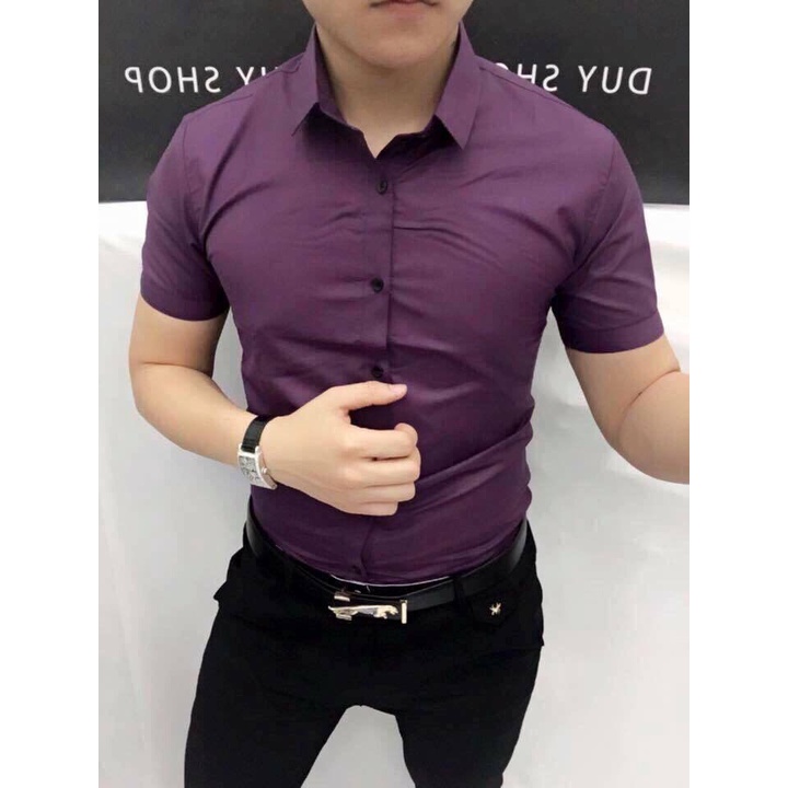 [GIÁ HỦY DIỆT] SƠ MI NAM CỘC TAY - SANG TRỌNG - LỊCH LÃM ĐỔI TRẢ MIỄN PHÍ | BigBuy360 - bigbuy360.vn