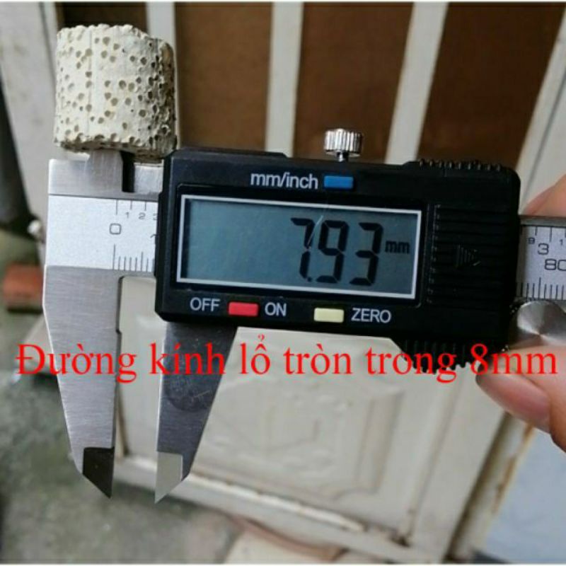 Sứ trụ lọc nước, dùng làm vật liệu lọc cho các loại lọc tràn, lọc thùng