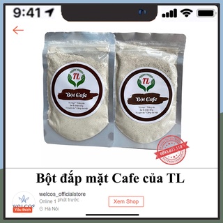 Bột đắp mặt  cà phê nguyên chất 100g  Giúp tẩy da chết, Dưỡng trắng da CS31