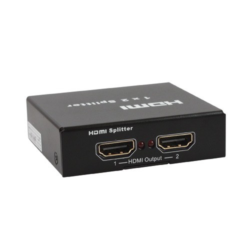 Bộ chia HDMI 1 ra 2 HDMI SPLITTER 1 TO 2 (Đen)
