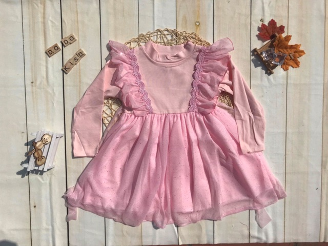 Váy mùa thu phong cách công chúa