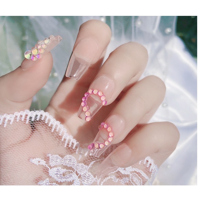 charm nhiều màu mẫu mới trang trí nail mẫu mới