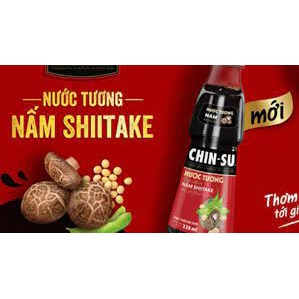 Nước tương nấm CHIN-SU, chai 330ml