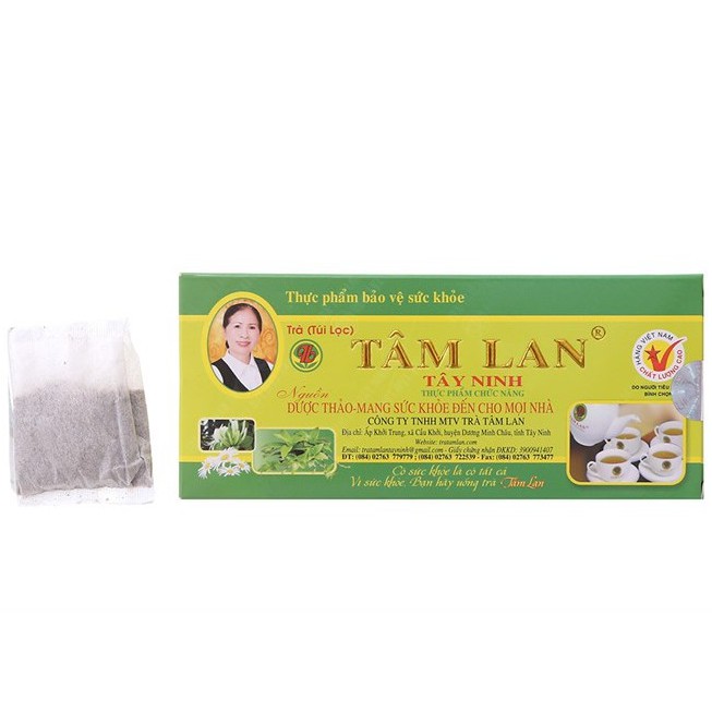 TRÀ TÂM LAN - THANH NHIỆT GIẢI ĐỘC - HỘP 30 TÚI LỌC
