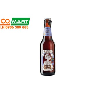 Bia maeloc mora táo mâm xôi 4% – chai 330ml