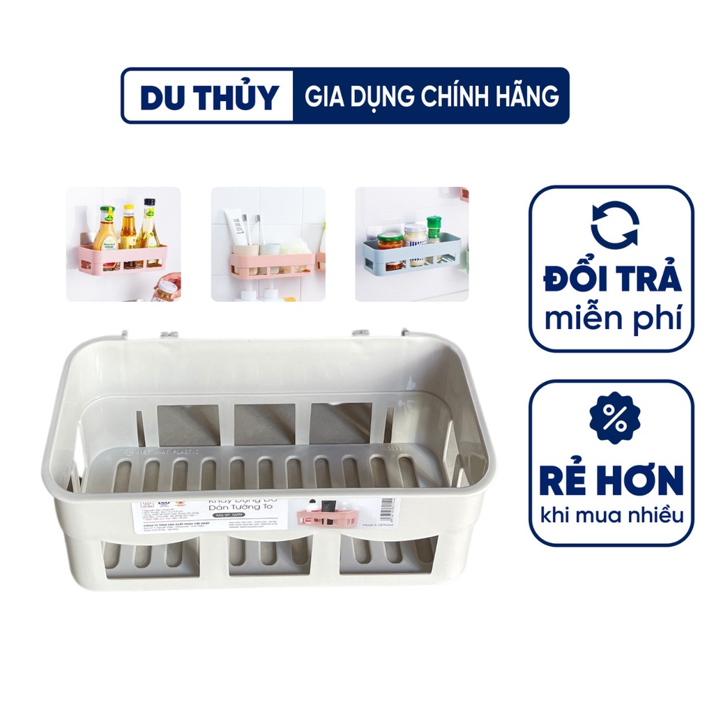 KHAY, KỆ DÁN TƯỜNG THÔNG MINH NHÀ TẮM PHÒNG BẾP - KHAY ĐỰNG ĐỒ DÁN TƯỜNG