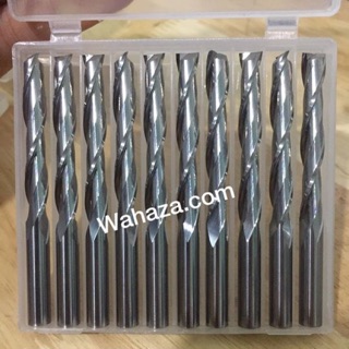 Hộp 10 Mũi phá 2 me xoắn phi 6mm dài 45 60 70, 80 mm