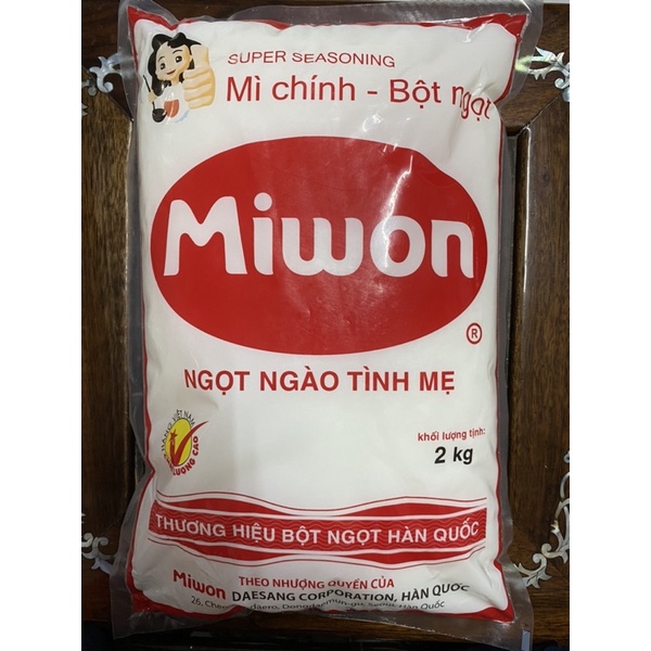 Mì Chính - Bột Ngọt Miwon 2kg cánh nhỏ